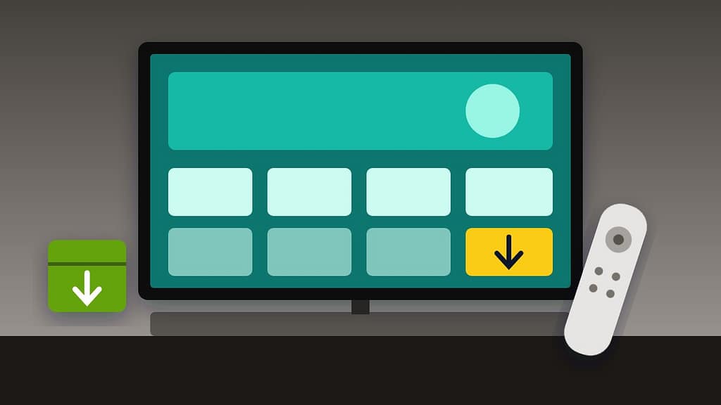 Hisense smart TV home screen with apps